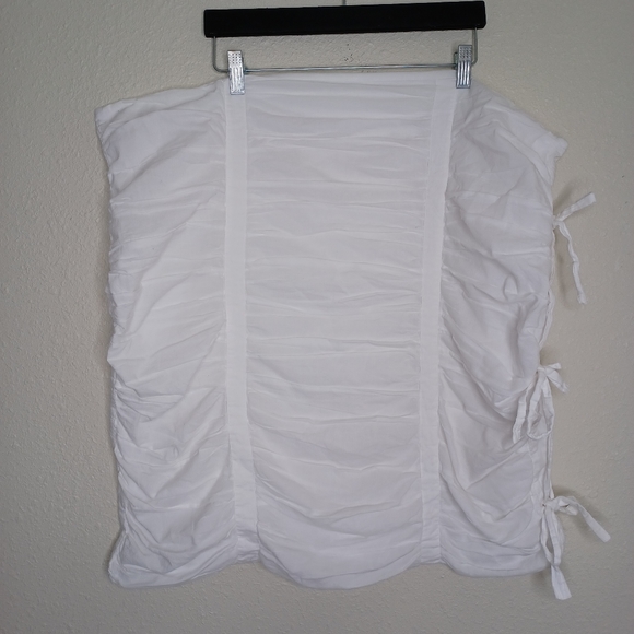 Pottery Barn Hadley Ruched Side-Tie Euro Shams - Set Of 2 - Picture 1 of 6